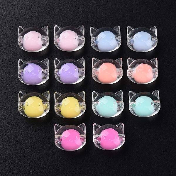 Transparent Acrylic Beads