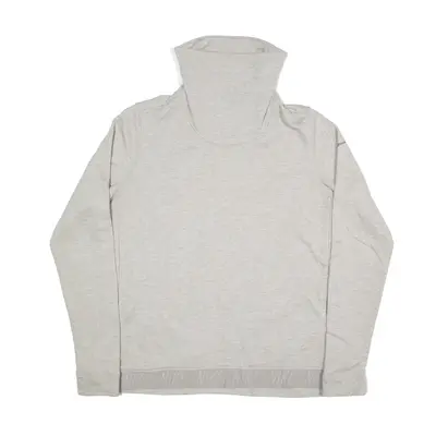 NIKE Sweatshirt Grey High Neck Mens L