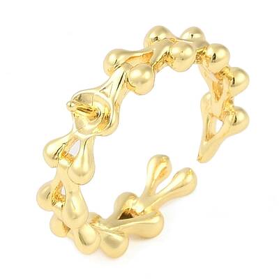 Brass Cuff Finger Ring Settings