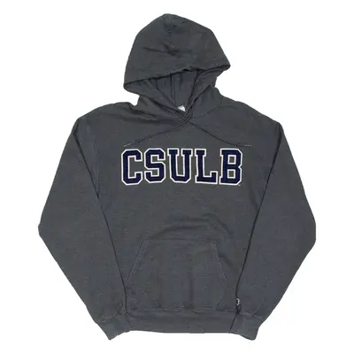 CHAMPION Csulb Mens Grey Hoodie USA M