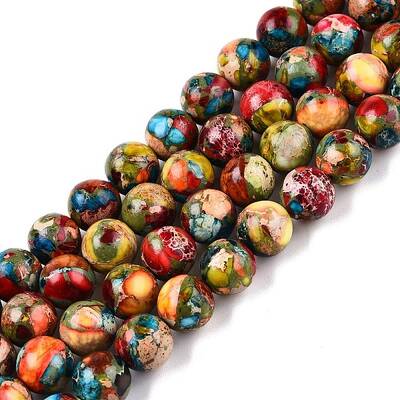Natural Imperial Jasper Beads Strands