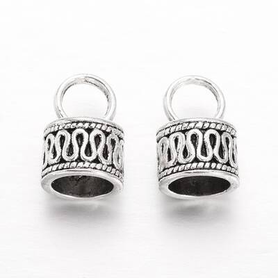 Tibetan Style Alloy Cord Ends