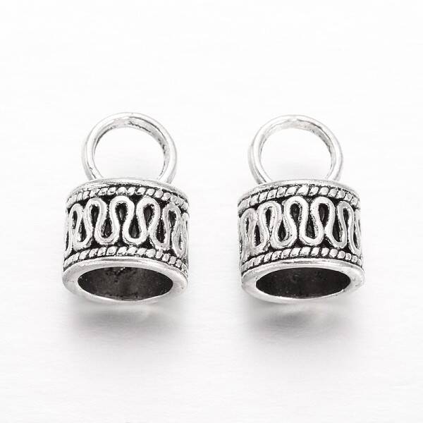 Tibetan Style Alloy Cord Ends