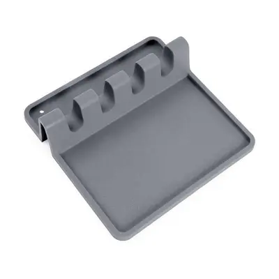 Silicone Kitchen Utensil Seat Shelf Pad | Color: Gray