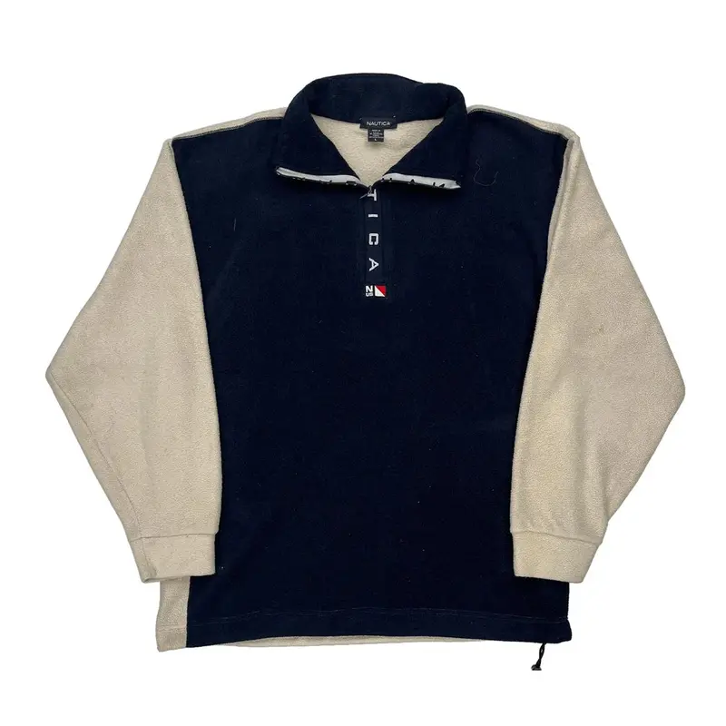Nautica Fleece - Large Beige Polyester