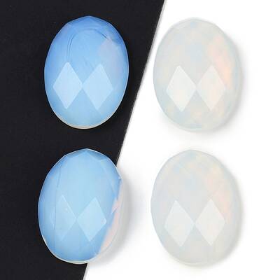 Synthetic Opalite Cabochons