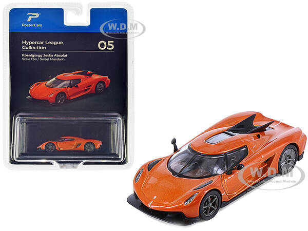 Koenigsegg Jesko Absolut Sweet Mandarin Orange Metallic \