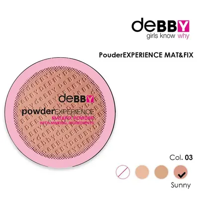 Debby Mat&Fix Experience Face Powder 3