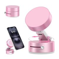 Vacuum Magnetic Suction Phone Holder,Upgraded 360° Adjustable Suction Cup Car Phone Mount,Hands-Free Cell Phone Holder for C...