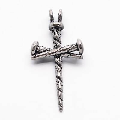 Retro 304 Stainless Steel Cross Gothic Pendants