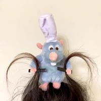 Cute Mouse Plush Hair Organizer -Wide, Non-Slip Hair Organizer For Women And Girls, Perfect For Parties &Cosplay(Non-electric...