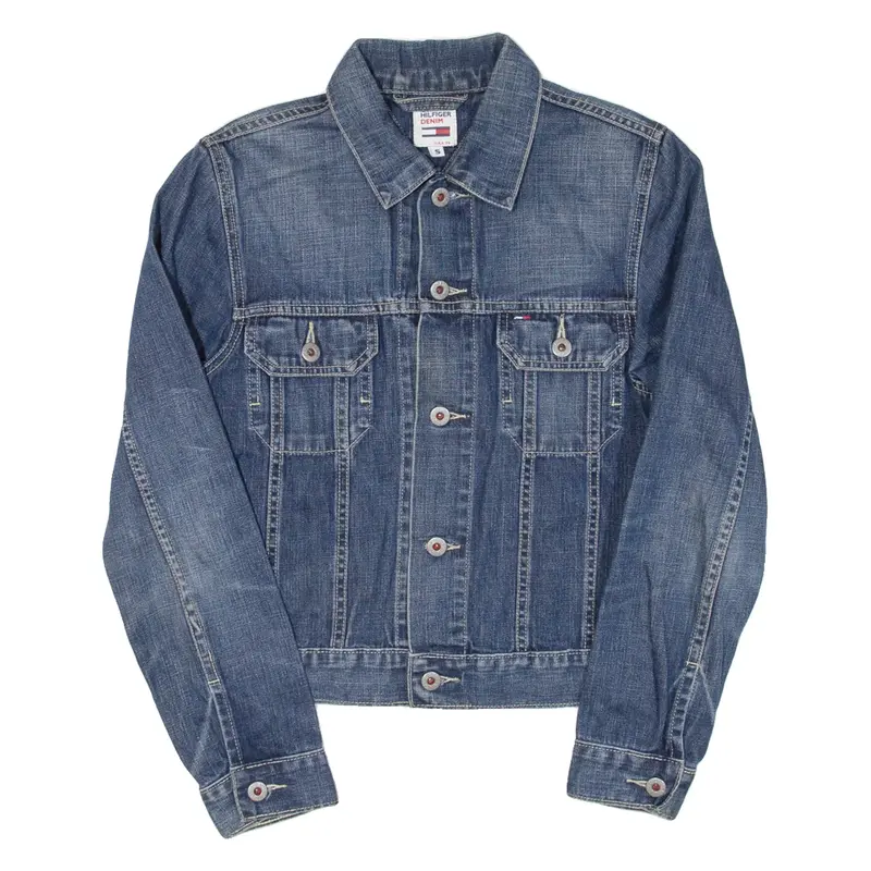 HILFIGER DENIM Mens Denim Jacket Blue S