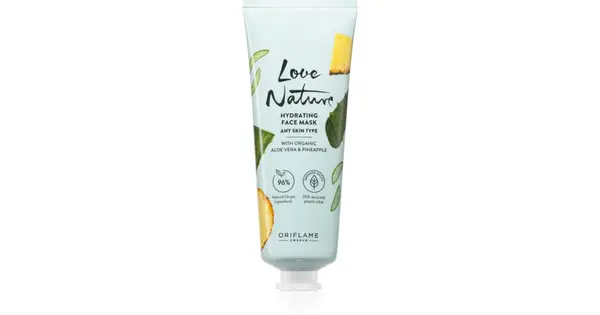 Oriflame Love Nature Organic Aloe Vera & Pineapple Hydrating Face Mask 75ml