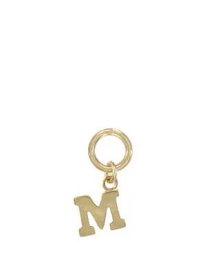 One Love Initial Charms | Metal Color: Gold | Style: M