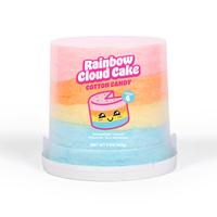 Mini Rainbow Cloud Cake - Cotton Candy Cake - 5oz - Cotton Candy - Sweet Snack - Cloud Cake - Stocking Stuffers - Allergy Fri...
