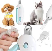 Portable Pet Nail Trimmer, Adjustable Pet NailTrimmer, Portable Tidy Grooming Manicure Tools,Easy To Use, Great for Cats and ...