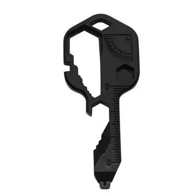 24-in-1 Key Tool, Portable Mini Key Tool, Stainless Steel Pendant Twistable Screw Opener, Ideal Birthday Gift for Fathers, Me...