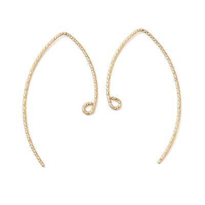 925 Sterling Silver Marquise Ear Wire
