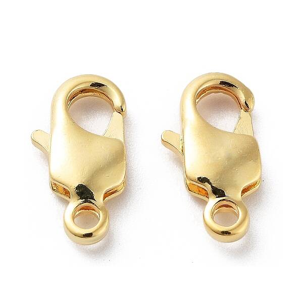 Brass Lobster Claw Clasps