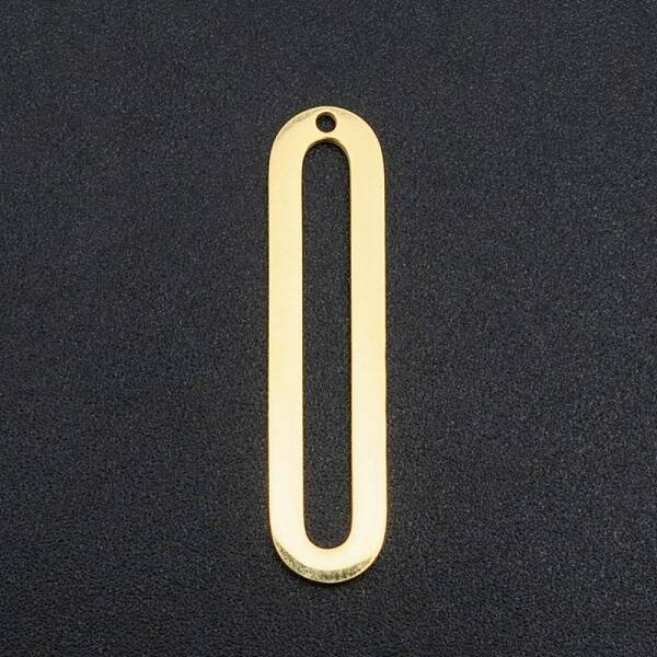 201 Stainless Steel Open Back Bezel Pendants