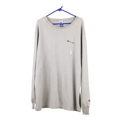 Champion Sweatshirt - XL Grey Cotton Blend