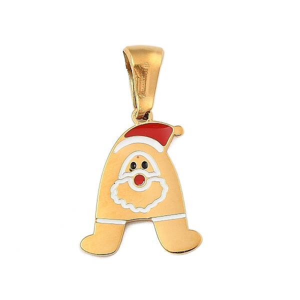 Christmas Theme 304 Stainless Steel Pendants