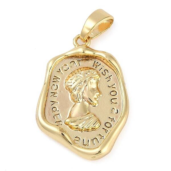 Rack Plating Brass Pendants