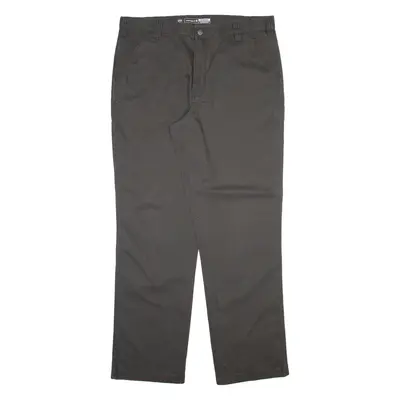 CARHARTT Mens Trousers Grey Relaxed Straight W40 L36