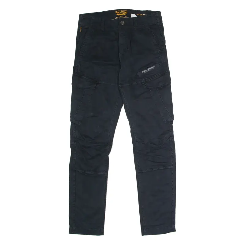 PME LEGEND Cargo Mens Trousers Black Regular Tapered W30 L32