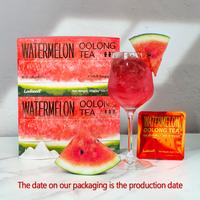 (BOGO) Watermelon Oolong Tea (1carton, 50g, 5g*10packs) With Watermelon Dragon Fruit Apple Strawberry Real Fruit Inside Bever...