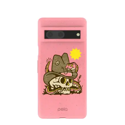 Bubblegum Pink Snakebite Google Pixel 7 Case