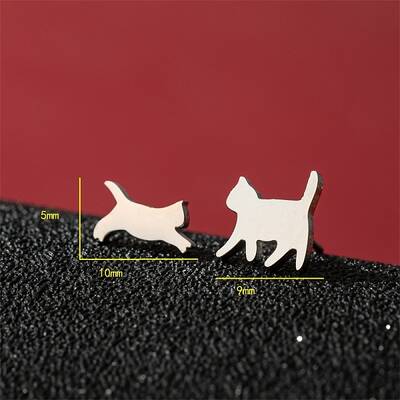 Non-Tarnish Stainless Steel Stud Earrings