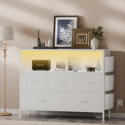 AOWOS Dresser TV Stand for 45\