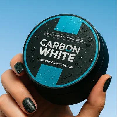 Carbon White – Charcoal Teeth Whitener Powder – Natural, Vegan, Coconut (30g) Organic Whitening - teeth whitening, tooth ...