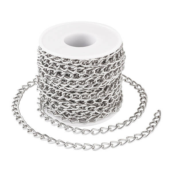 10M Oxidation Aluminum Curb Chains