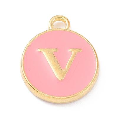 Golden Plated Alloy Enamel Charms