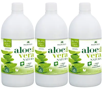 Pharma Activ Aloe Vera Life Natura 3 X 1000 Ml 2 + 1 Set