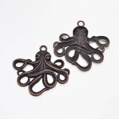 Tibetan Style Alloy Big Pendants