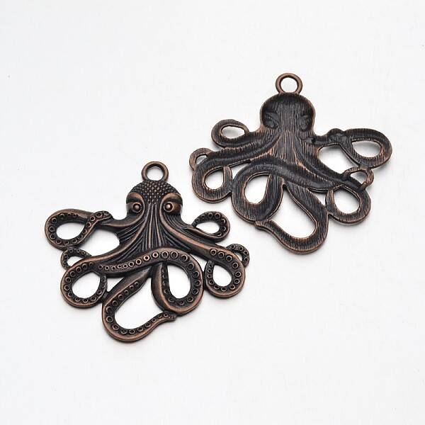 Tibetan Style Alloy Big Pendants
