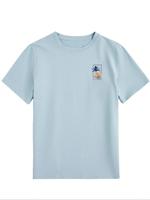 Men's Casual Graphic Round Neck Tee, Graphic Tees, Men's T Shirts, Regular Fit Short Sleeve Crew Neck T-Shirt for Summer, S...