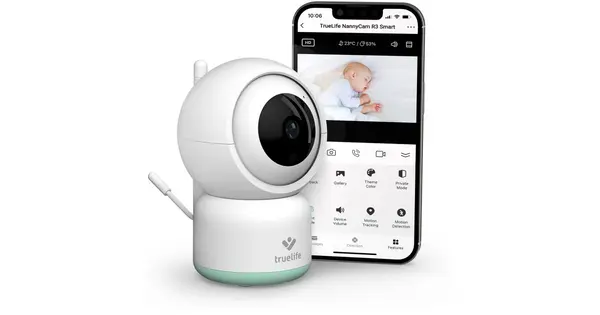 TrueLife NannyCam R3 Smart Digital Video Baby Monitor