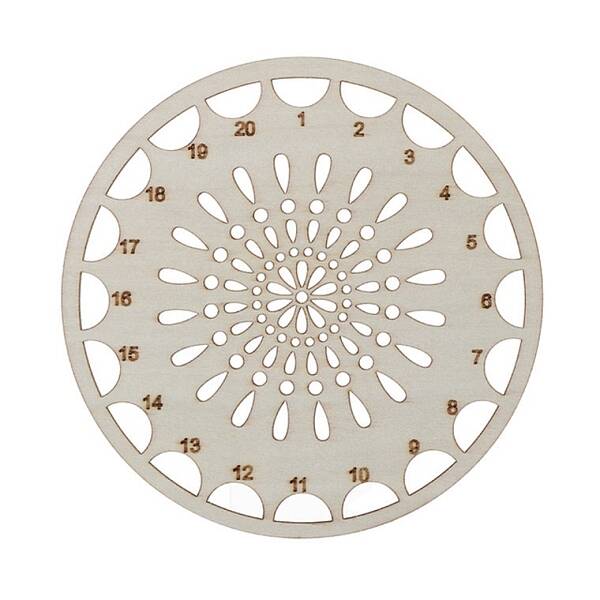 Wooden Embroidery Thread Plate