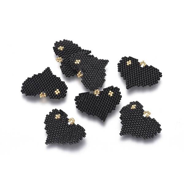 MIYUKI & TOHO Handmade Japanese Seed Beads Pendants