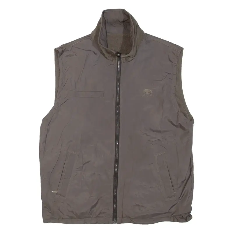 Mens Gilet Grey L