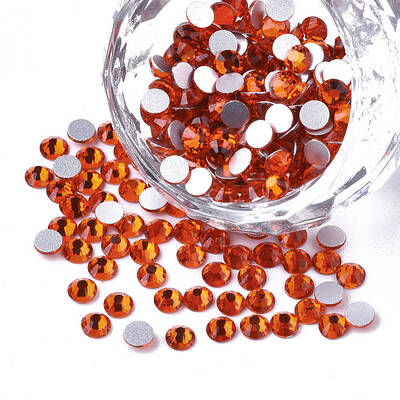 Glass Rhinestone Flat Back Cabochons