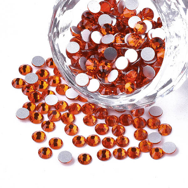 Glass Rhinestone Flat Back Cabochons