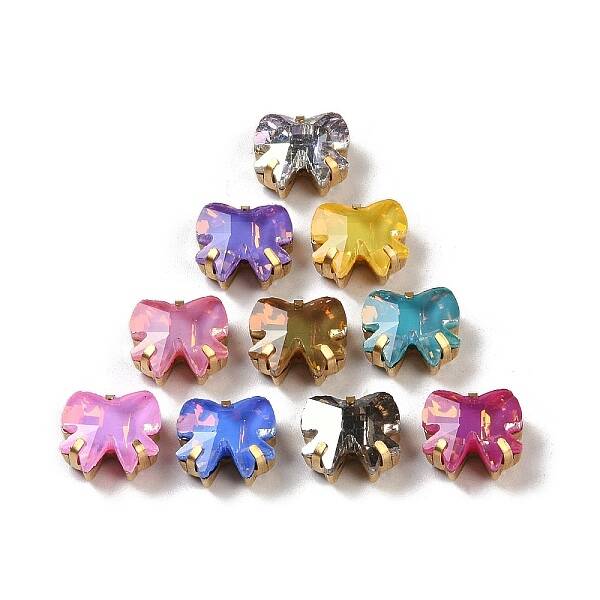 Bowknot Sew On Rhinestones