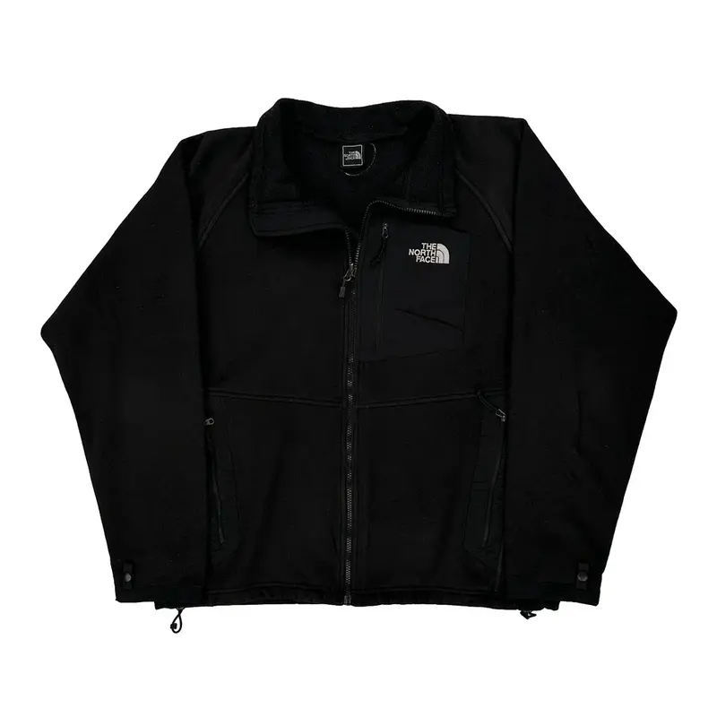 The North Face Fleece Jacket - Large Black Polyester