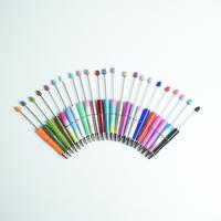 14 Pens Beadable Pens WHOLESALE BULK Beaded Ballpoint Pen 1.0mm Medium for DIY Personalizeable Customizable with Beads Focals...
