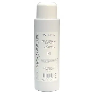 Bruno Vassari White Lozione Tonica Illuminante Per Viso 500 ml